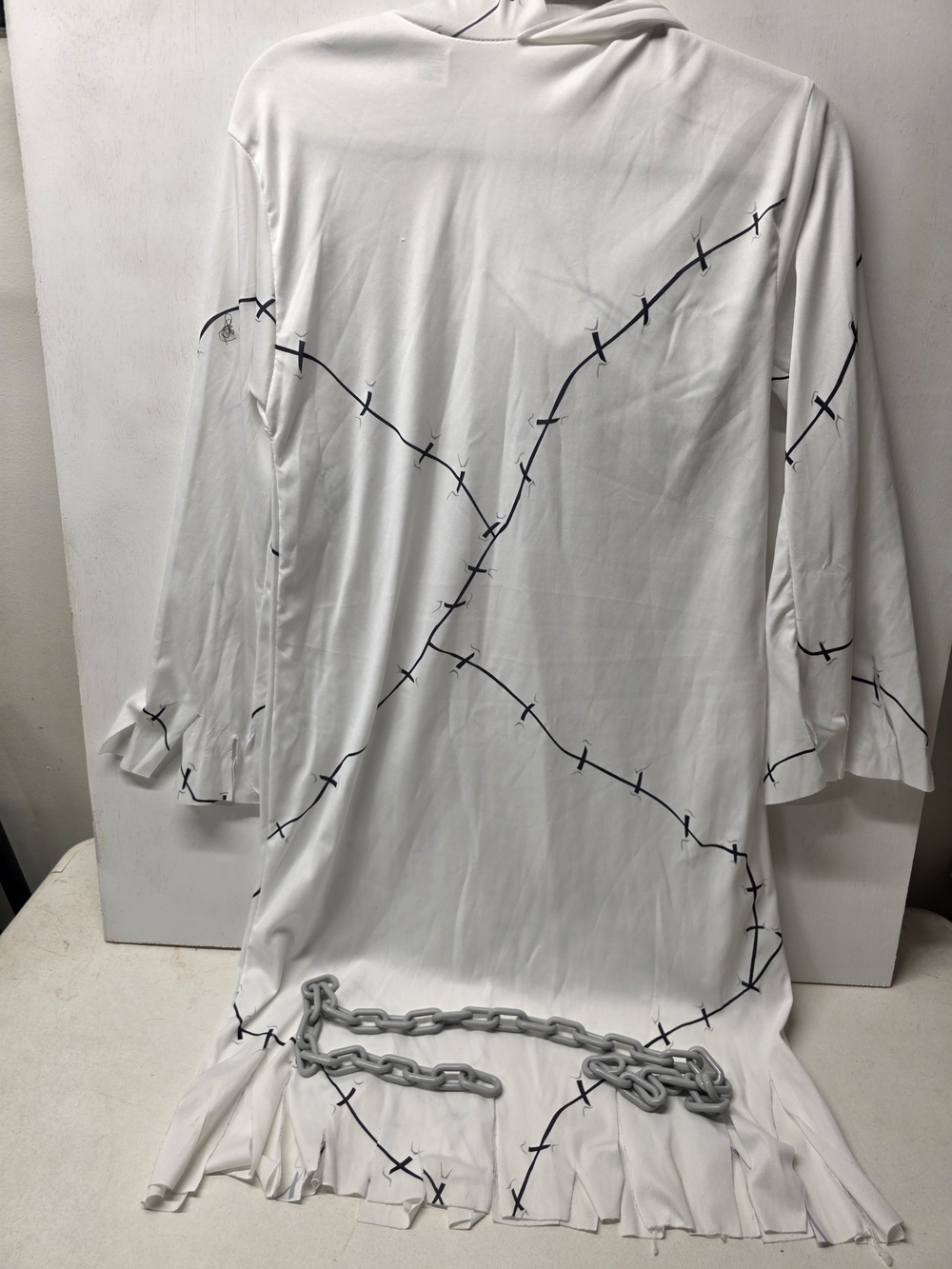 Rubie’s Cool Ghoul Kids Halloween Costume Medium 8-10 Mask Robe Chain Complete